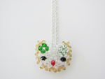 3D Hello Kitty Beaded Necklace