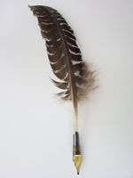 feather quill pen